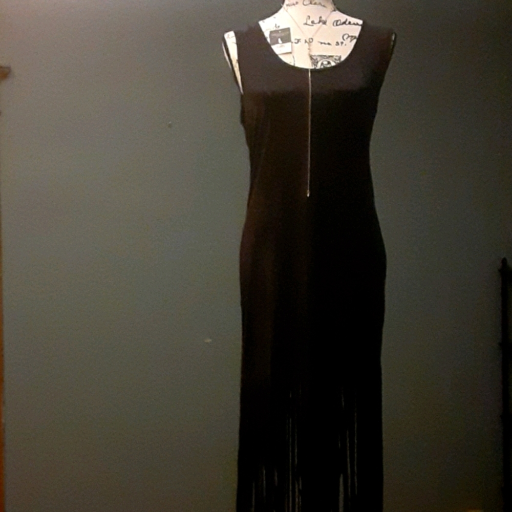 Black Christian Siriano dress